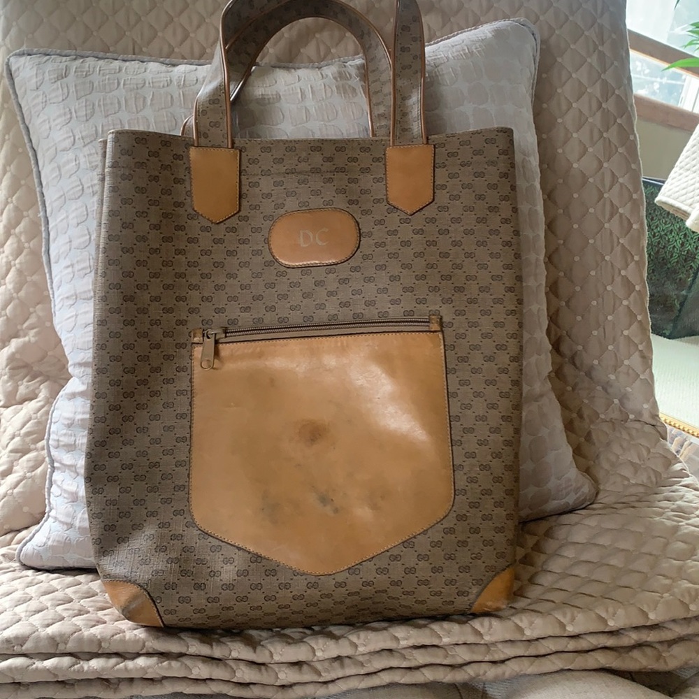 AUTHENTIC VINTAGE GUCCI TOTE